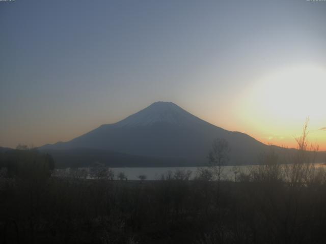 山中湖からの富士山