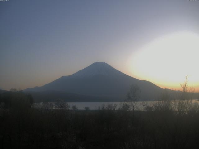 山中湖からの富士山
