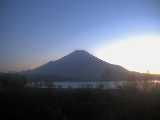 山中湖からの富士山