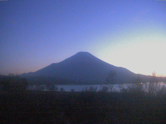 山中湖からの富士山