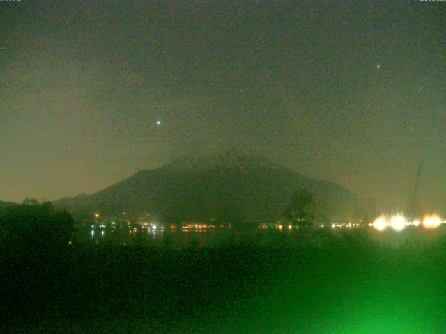 山中湖からの富士山