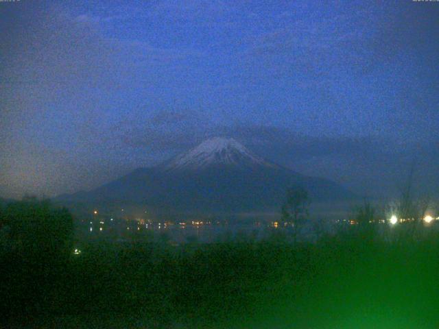 山中湖からの富士山