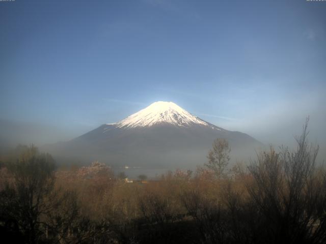 山中湖からの富士山