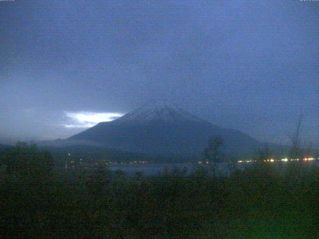 山中湖からの富士山