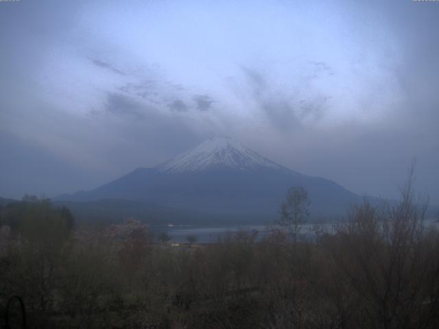 山中湖からの富士山