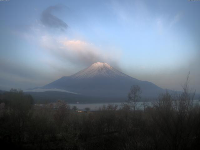 山中湖からの富士山