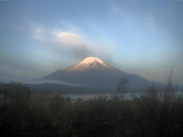 山中湖からの富士山