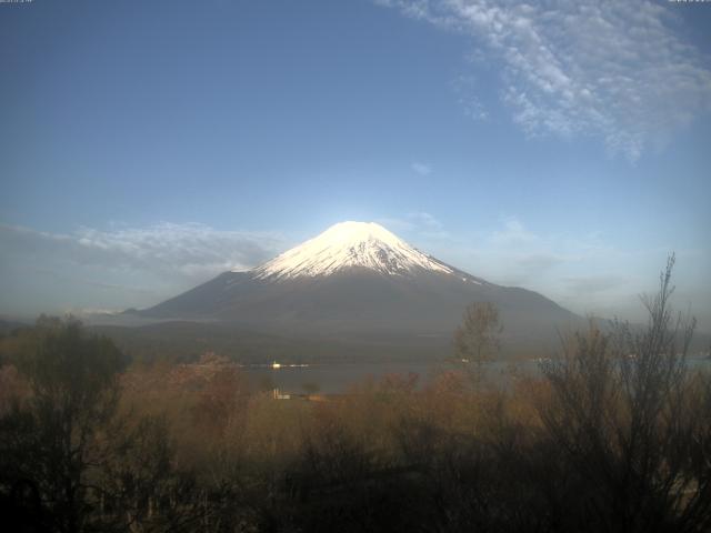山中湖からの富士山