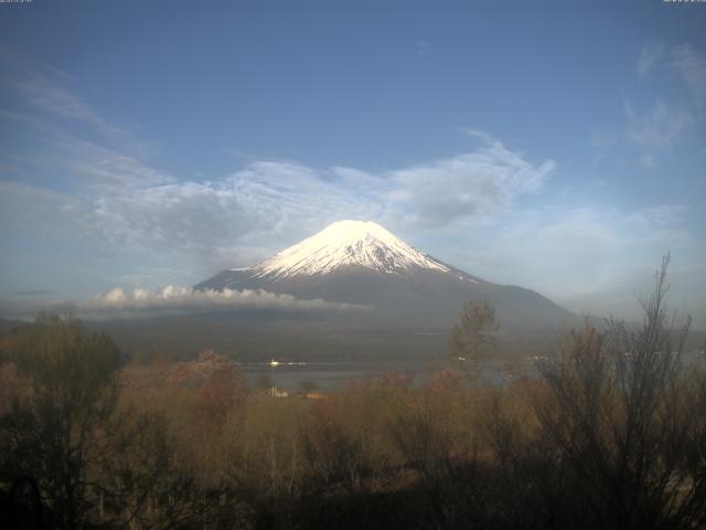 山中湖からの富士山