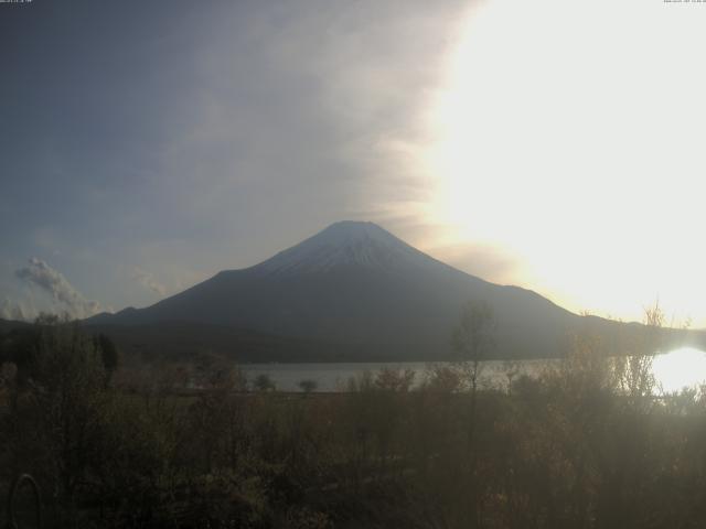 山中湖からの富士山