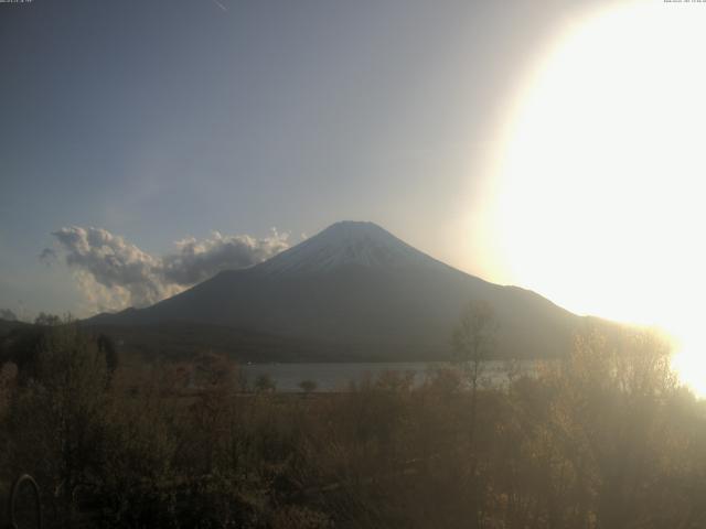 山中湖からの富士山