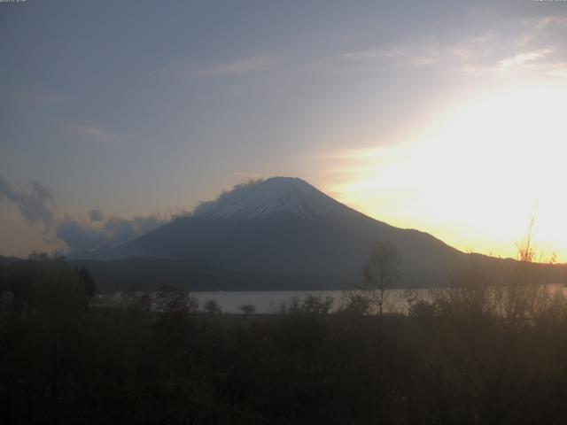 山中湖からの富士山