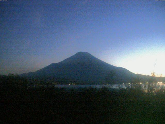 山中湖からの富士山