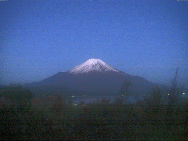 山中湖からの富士山