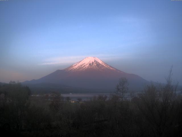 山中湖からの富士山
