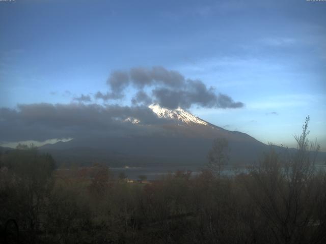 山中湖からの富士山