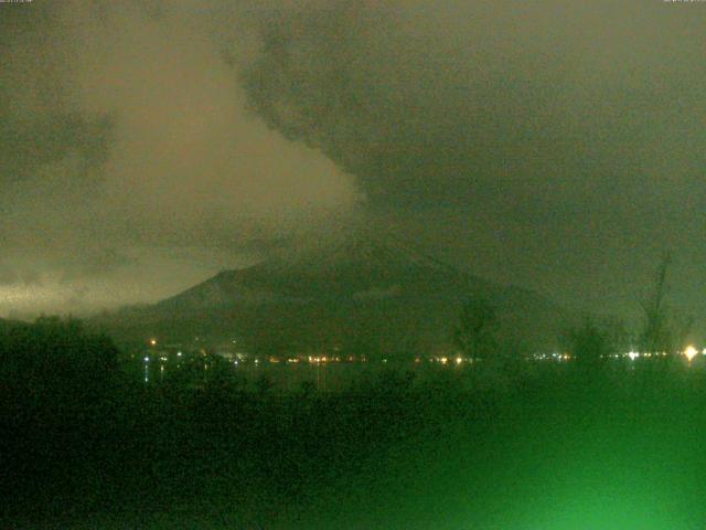 山中湖からの富士山