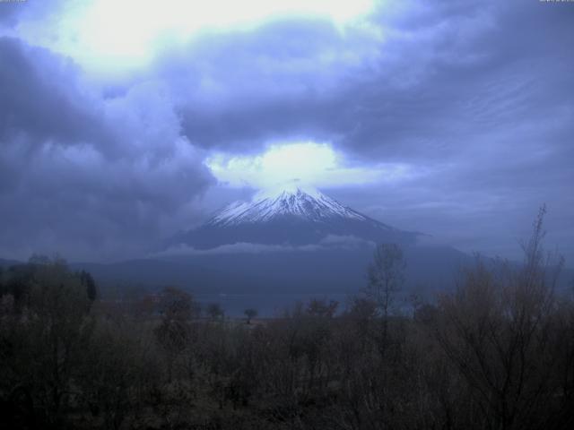 山中湖からの富士山