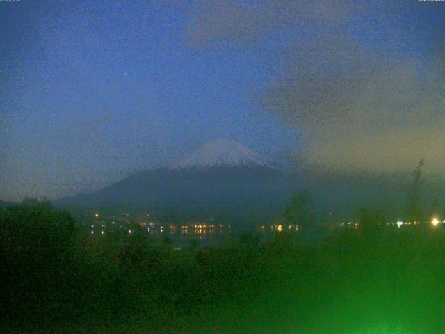 山中湖からの富士山