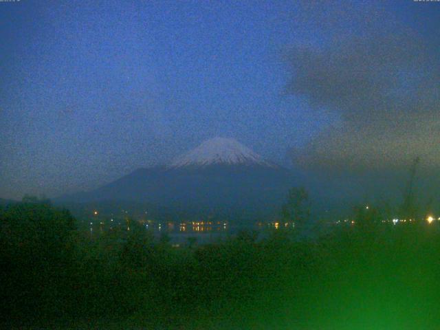 山中湖からの富士山