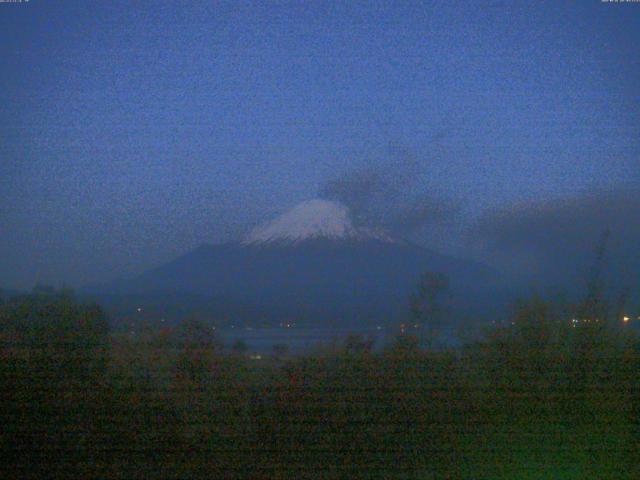 山中湖からの富士山