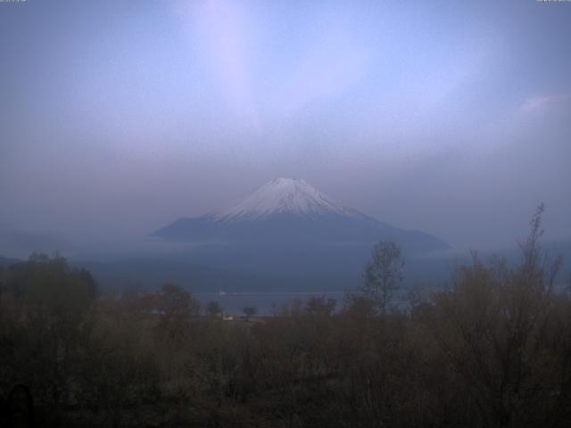 山中湖からの富士山