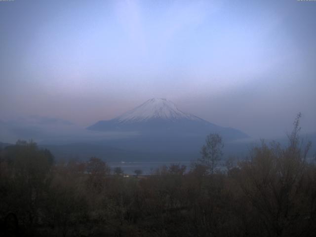山中湖からの富士山