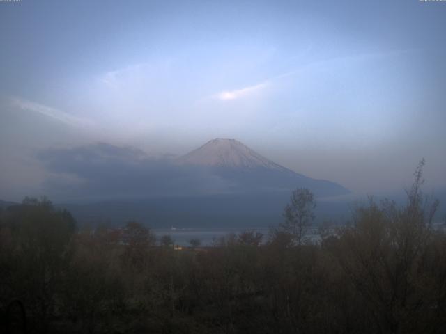 山中湖からの富士山