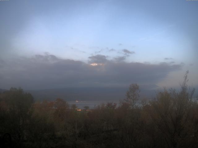 山中湖からの富士山