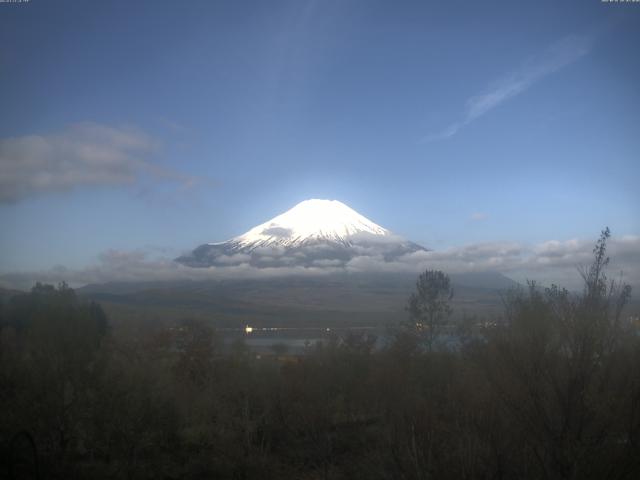 山中湖からの富士山