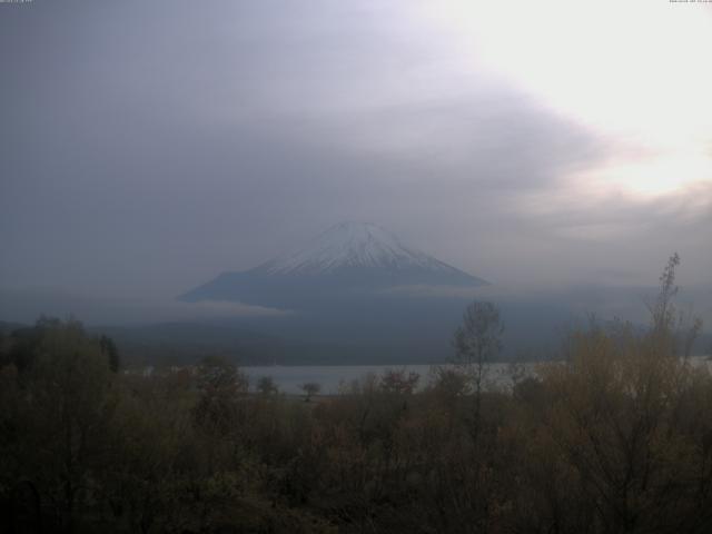 山中湖からの富士山