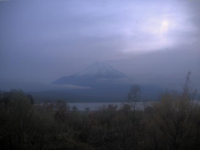 山中湖からの富士山