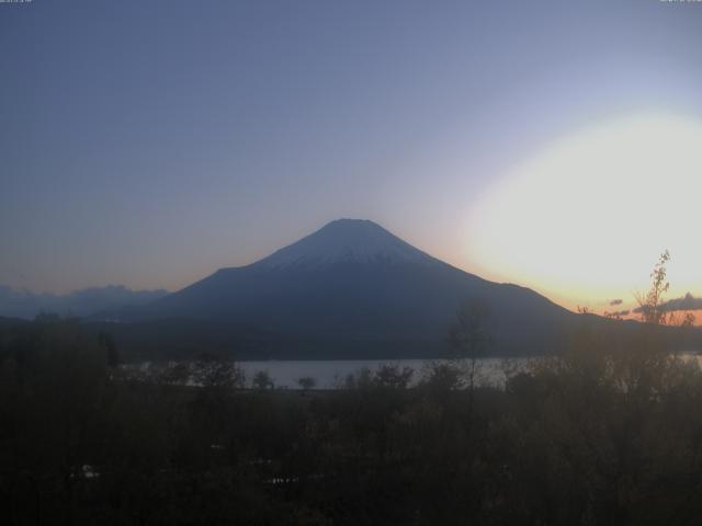 山中湖からの富士山