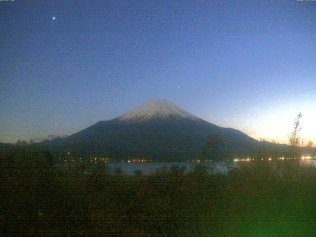 山中湖からの富士山