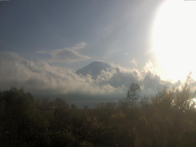 山中湖からの富士山