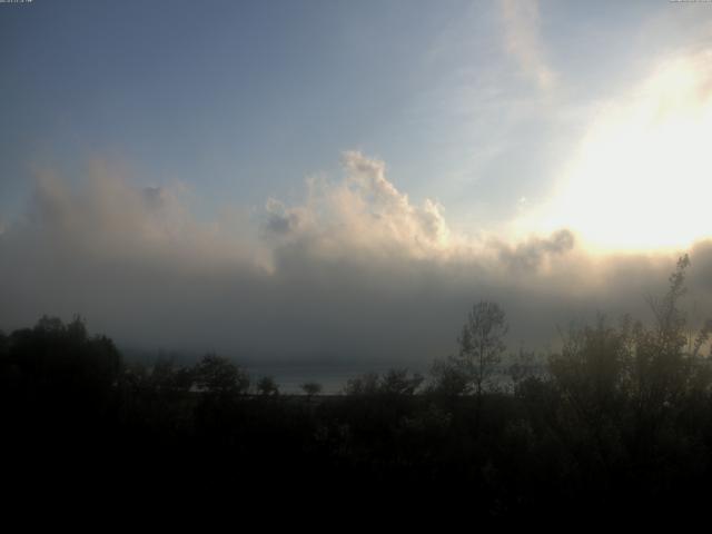 山中湖からの富士山
