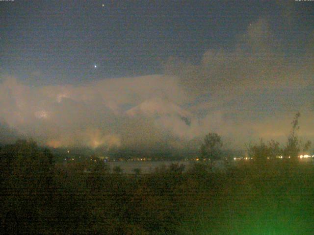 山中湖からの富士山