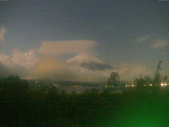 山中湖からの富士山