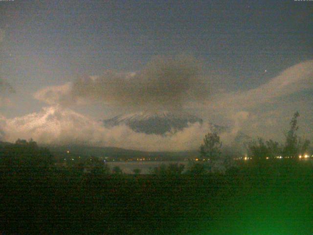 山中湖からの富士山