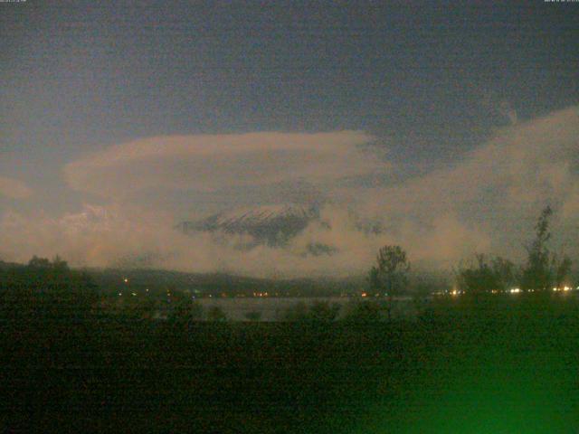 山中湖からの富士山
