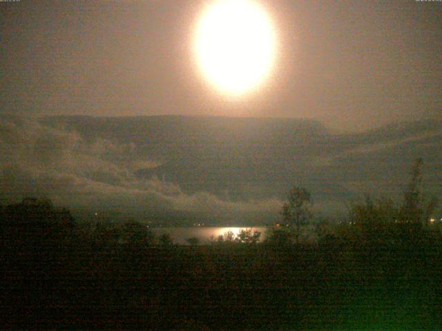 山中湖からの富士山