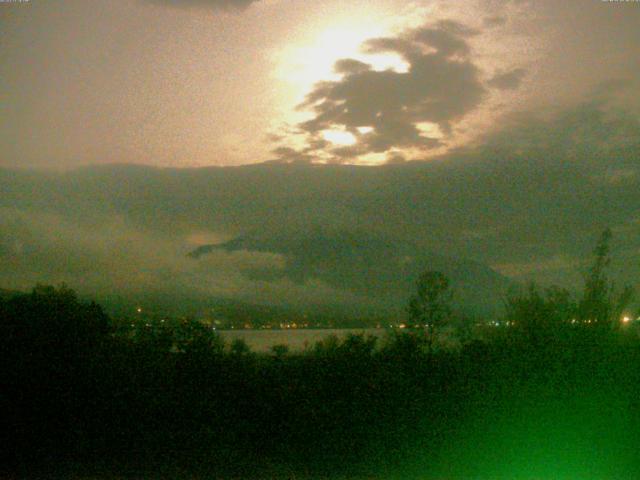 山中湖からの富士山