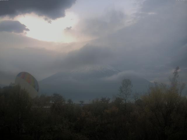 山中湖からの富士山