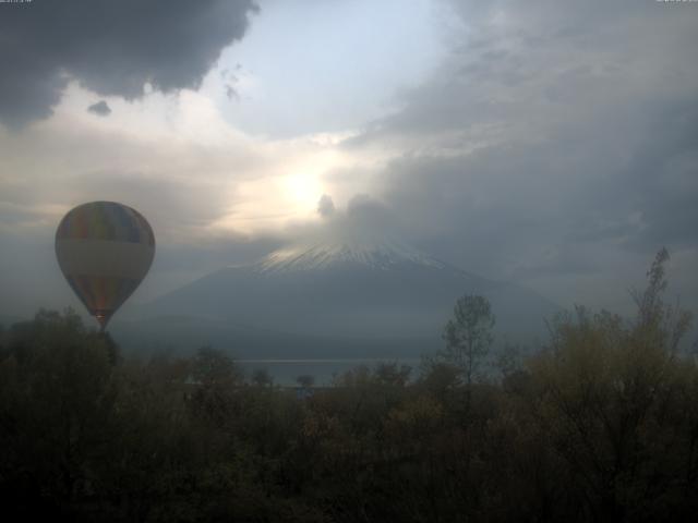山中湖からの富士山