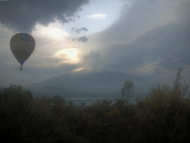 山中湖からの富士山