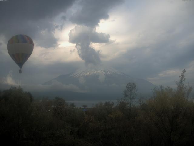 山中湖からの富士山