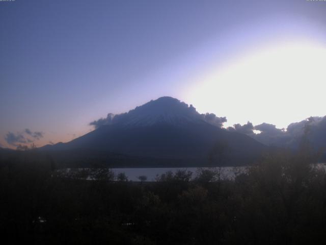山中湖からの富士山