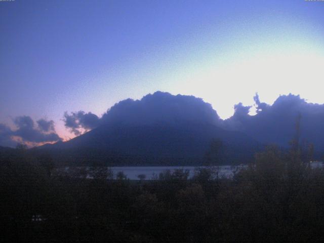 山中湖からの富士山
