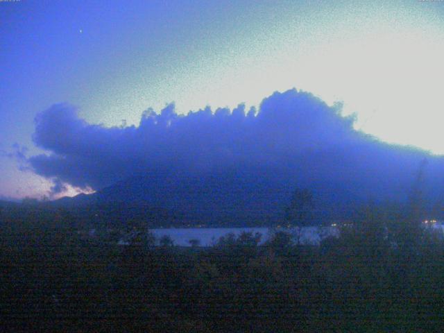 山中湖からの富士山