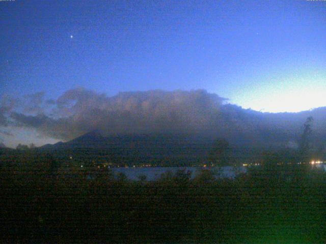 山中湖からの富士山